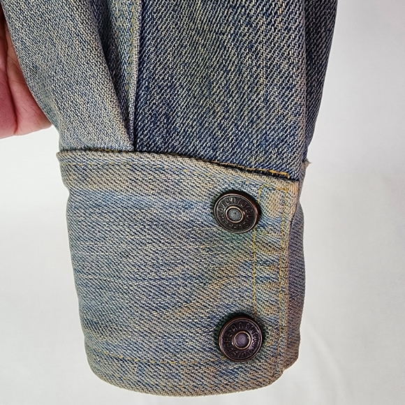 Antonio Guiseppe 70s Rare custom one of a kind denim & leather jacket - Picture 7 of 16